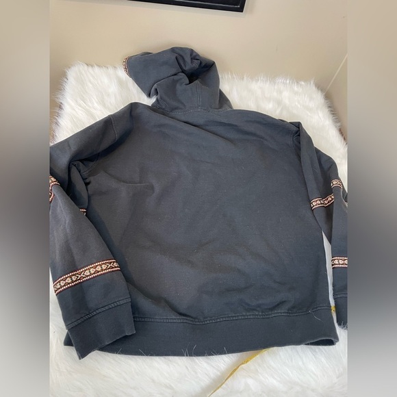 Without Walls Trail Men's Black Hoodie with Beaded Accents - Picture 11 of 11